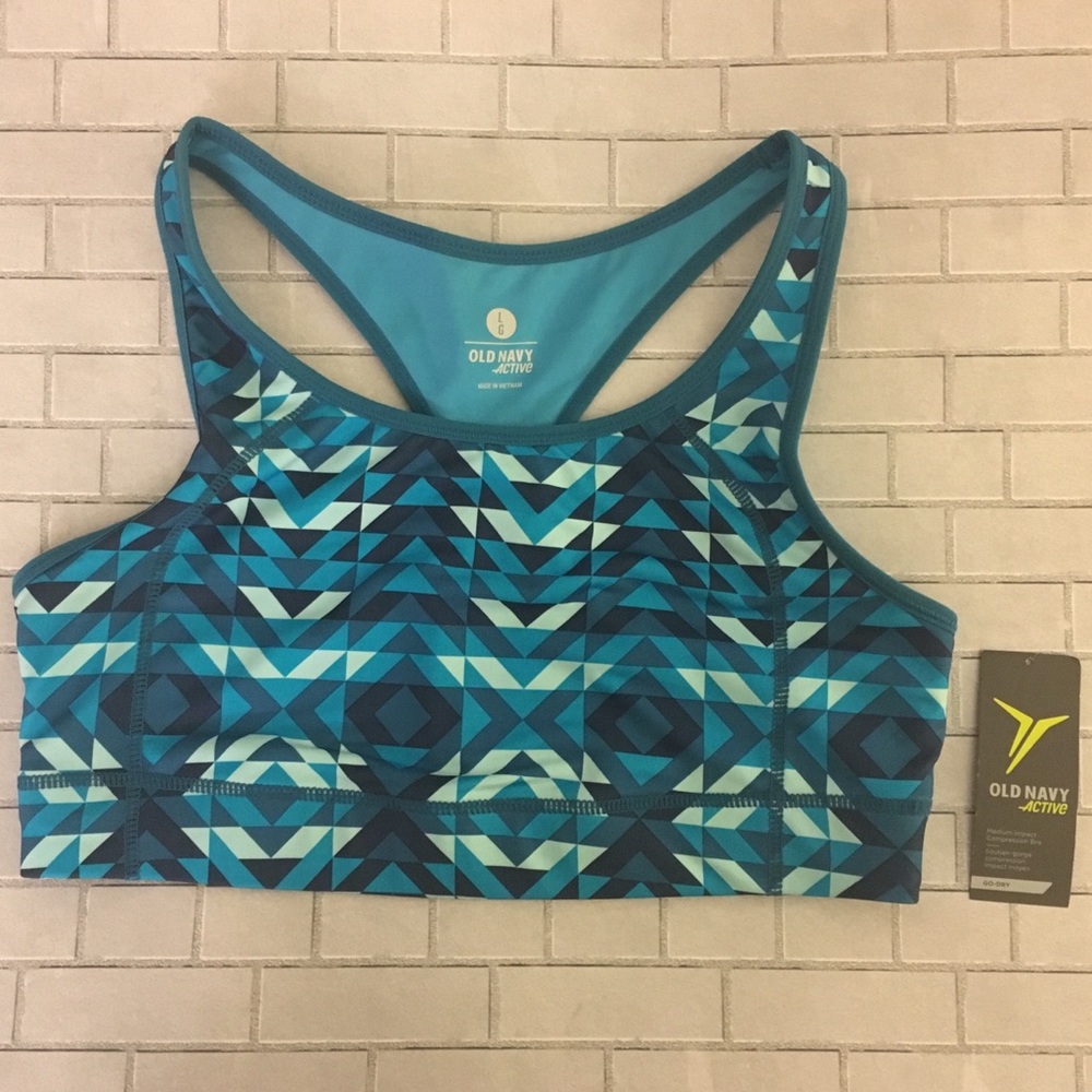 Old Navy Active Compression Bra (Large) NWT